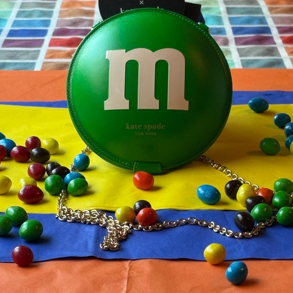 🍫 M&M’S X KATE SPADE NEW YORK COIN PURSE 🍫 NWT 🍫 - Picture 10 of 16